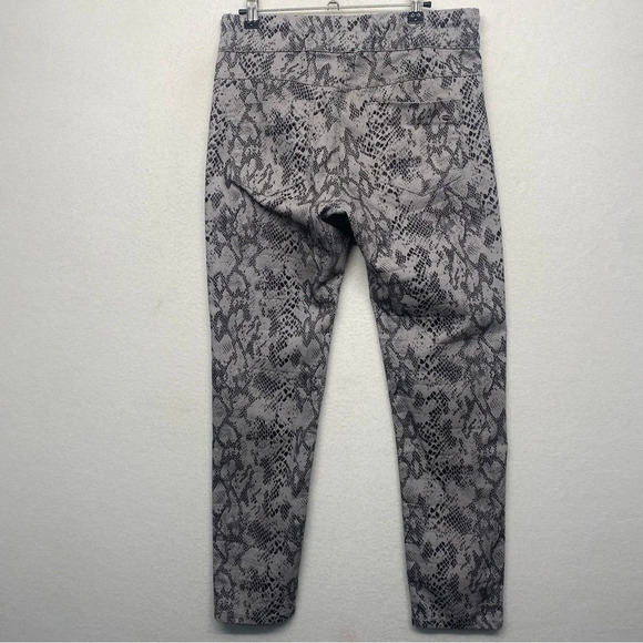 Bevy Flog Shely 30 Pants Gray Python Snakeskin Print - Picture 5 of 9